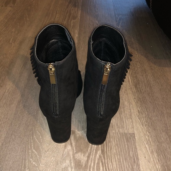 JustFab Stacie Bootie Black Size 9 - Picture 4 of 9